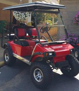 Personalize your golf cart with your favorite color